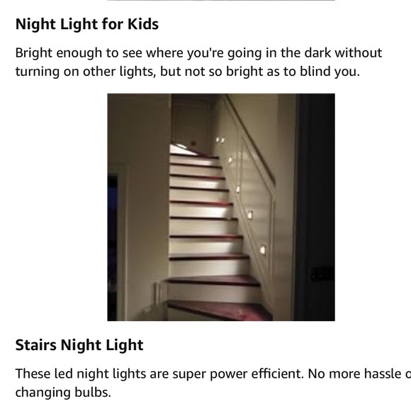 Led nightlight  6 Pack Night Light Plug in, White LED Nightlights new - Picture 4 of 6